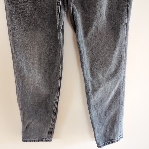Zara Faded Black High Rise The 90's Mom Fit Jeans Size 2 - Picture 3 of 12